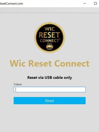 Key Wic Reset Connect code reset Waste Ink Counters maintenance absorber Epson Canon printers